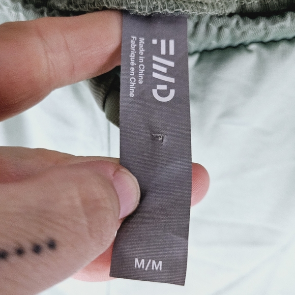 FWD | drawstring waist athletic athleisure sweat shorts - Picture 3 of 4